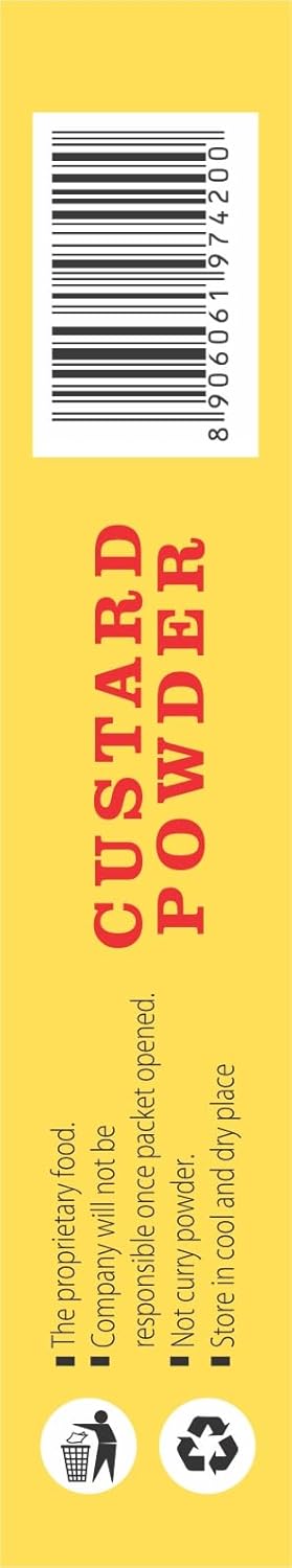 Just Sarovar Mango Flavoured Custard Powder, Product of India
