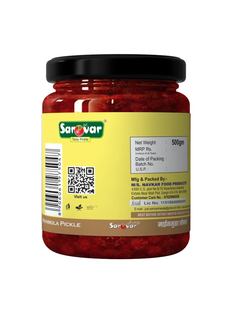 Main Mula Pickle | Traditional Mooli ka Achar | Spicy & Tangy Radish Pickle | 100% Homemade