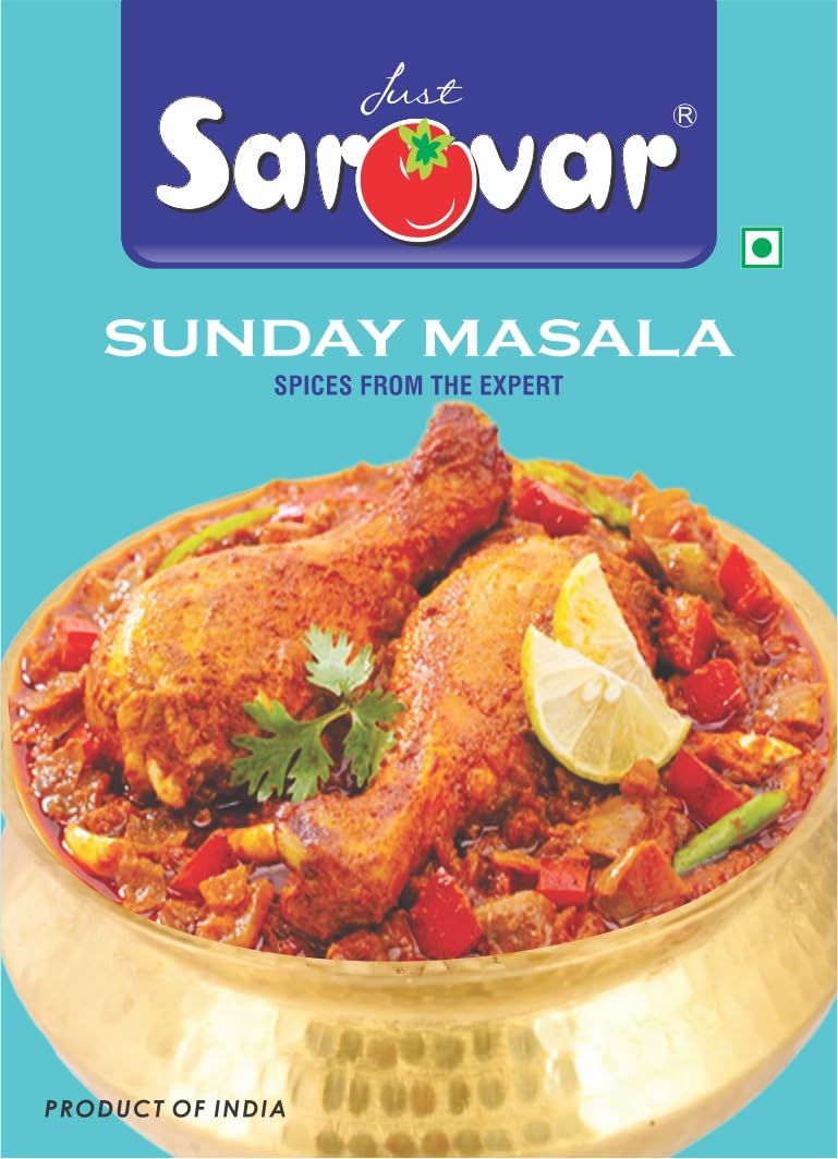 Just Sarovar Sunday Masala, Indian Spice Blend, Product of India
