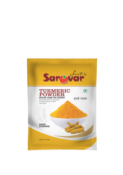 Just Sarovar Turmeric Powder, Premium Grade Standard, Product of India