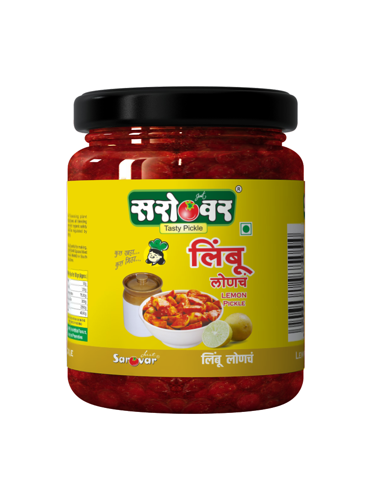 Just Sarovar Lemon Pickle | Nimbu Achar – 200 gm