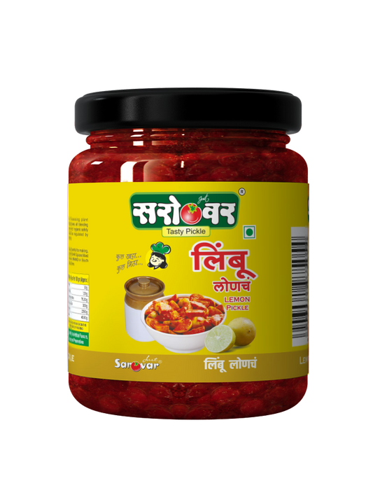 Just Sarovar Lemon Pickle | Nimbu Achar – 200 gm