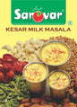 Just Sarovar Kesar Milk Masala Powder, Traditional Indian Spice Mix for Flavoured Milk