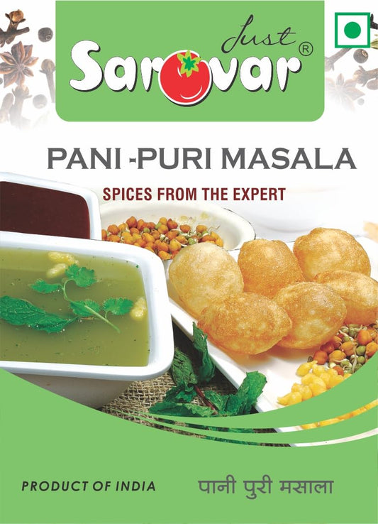 Pani Puri Masala | Spicy & Tangy Flavor | Street Style Taste at Home | 100% Natural
