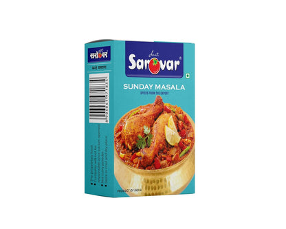 Just Sarovar Sunday Masala, Indian Spice Blend, Product of India
